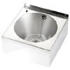 Franke Model B D20162N Stainless Steel Washbasin with Apron Support, Waste & Overflow Kit profile small image view 1 