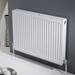 Type 22 H300 x W400mm Compact Double Convector Radiator - D304K profile small image view 4 