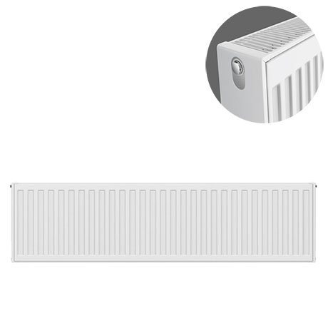 Type 22 H300 x W1000mm Compact Double Convector Radiator - D310K