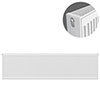 Type 22 H400 x W1600mm Compact Double Convector Radiator - D416K profile small image view 1 