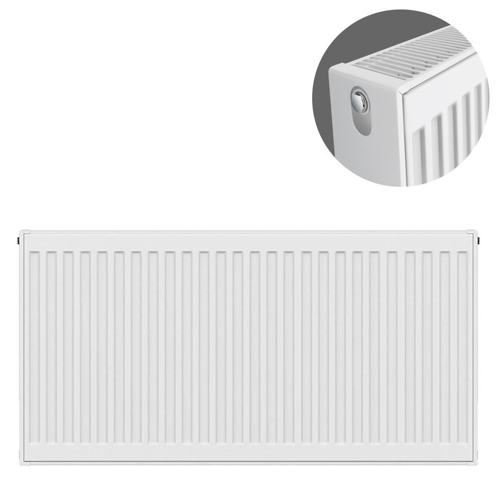 Type 22 H600 x W900mm Compact Double Convector Radiator - D609K