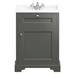Old London Traditional Vanity Unit (600mm Wide - Charcoal) profile small image view 5 