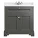 Old London Traditional Vanity Unit (800mm Wide - Charcoal) profile small image view 5 