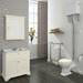 Old London Traditional Vanity Unit (800mm Wide - Ivory) profile small image view 3 