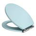 Downton Abbey Traditional 600mm Duck Egg Blue Sink Vanity Unit + Low Level Toilet profile small image view 5 