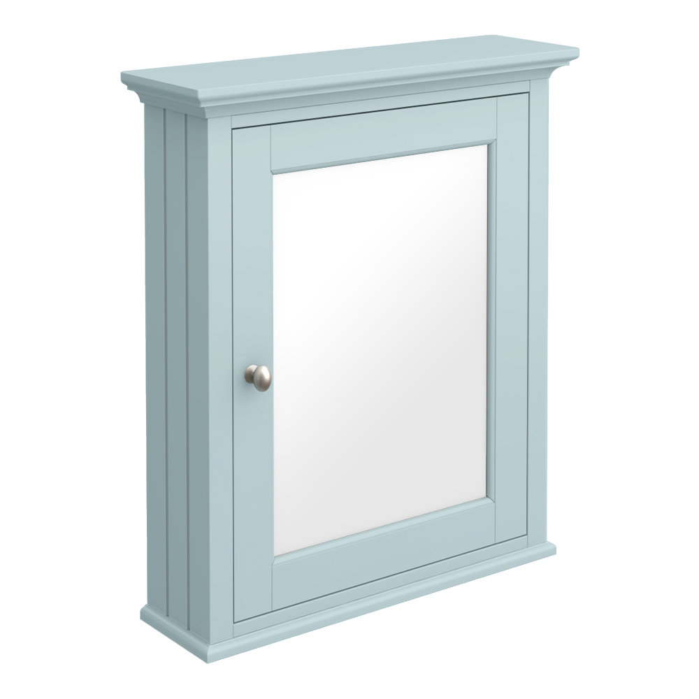 Old London Traditional Mirror Cabinet (650mm Wide - Duck Egg Blue)