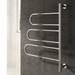 Reina Orne H760 x W580mm Dry Electric Swivel Heated Towel Rail profile small image view 2 