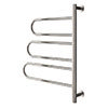 Reina Orne H760 x W580mm Dry Electric Swivel Heated Towel Rail profile small image view 1 