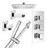 Bristan Descent Luxury Fixed Head Shower Pack profile small image view 1 