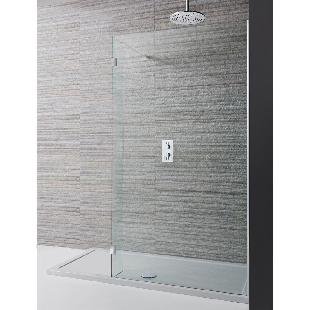 Crosswater Design View Double Sided Walk In Shower Enclosure - 2 Size Options