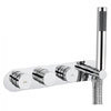 Crosswater - Dial Central 2 Control Shower Valve with Single Mode Handset profile small image view 1 