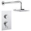 Crosswater - Dial Kai Lever 1 Control Shower Valve with Fixed Head & Arm profile small image view 1 