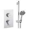 Crosswater - Dial Kai Lever 1 Control Shower Valve with 3 Mode Shower Kit profile small image view 1 