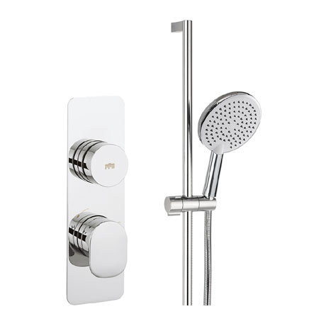 Crosswater Dial Pier 1 Control Shower Valve with Pier Shower Kit
