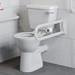 Milton Doc M Pack - Accessible Bathroom Toilet, Basin + White Grab Rails profile small image view 3 
