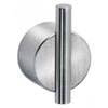 Dolphin - 25mm Bar Wall Hook - Satin Stainless Steel - DH485SS profile small image view 1 