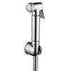 Cruze Modern Chrome Douche Shower Spray kit with Wall Bracket + Hose profile small image view 1 