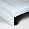 Merlyn MStone 1400 x 800mm+ Rectangular Tray Panel Kit & Legs (Kit 3) profile small image view 1 