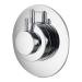 Aqualisa - Dream Concealed Thermostatic Shower Valve with Wall Mounted Fixed Head - DRM001CF profile small image view 2 