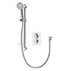 Aqualisa Dream Round Thermostatic Mixer Shower with Adjustable Head - DRMDCV1.AD.RND profile small image view 1 