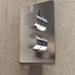 Aqualisa Dream Round Thermostatic Mixer Shower with Wall Fixed Head - DRMDCV1.FW.RND profile small image view 3 