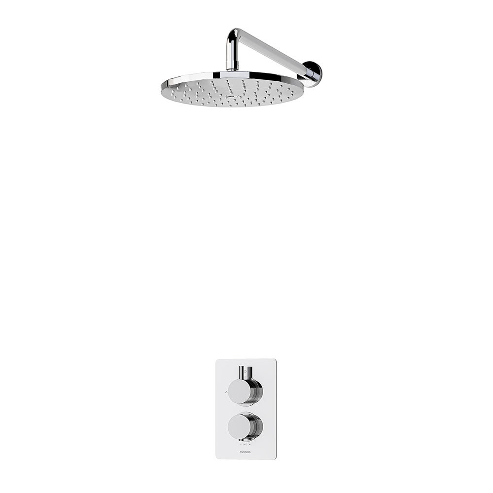 Aqualisa Dream Round Thermostatic Mixer Shower with Wall Fixed Head - DRMDCV1.FW.RND
