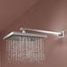 Aqualisa Dream Square Thermostatic Mixer Shower with Wall Fixed Head - DRMDCV1.FW.SQR profile small image view 4 