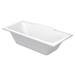 Duravit DuraStyle 1800 x 800mm Double Ended Bath + Support Feet profile small image view 3 