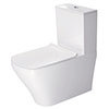 Duravit DuraStyle BTW Close Coupled Toilet + Seat profile small image view 1 