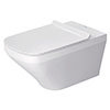 Duravit DuraStyle Rimless Durafix 620mm Wall Hung Toilet + Seat profile small image view 1 