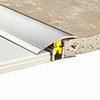 Tile Rite 2600mm Tile to Tile Doorway Strip - Silver profile small image view 1 