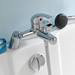D-Type Single Lever Bath Shower Mixer - Chrome - DTY304 profile small image view 2 