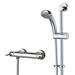 Bristan Design Utility Lever Bar Mixer with Adjustable Riser Kit & Fast Fit Wall Fixings profile small image view 6 
