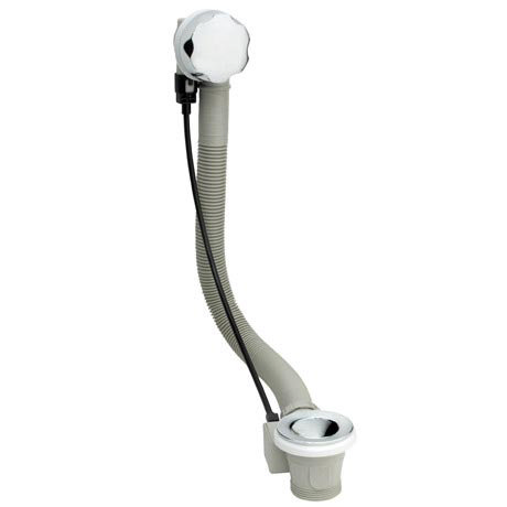 Deluxe Pop Up Bath Waste with Extended Cable 1050mm Centres - 200878