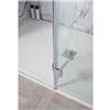 Crosswater - Design View Walk In Easy Access Shower Enclosure - 2 Size Options profile small image view 2 
