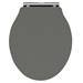 Downton Abbey Ryther Close Coupled Traditional Bathroom Suite - Charcoal profile small image view 5 
