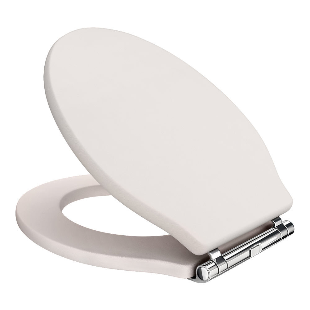 Old London Ryther Ivory Wooden Soft Close Toilet Seat Victorian