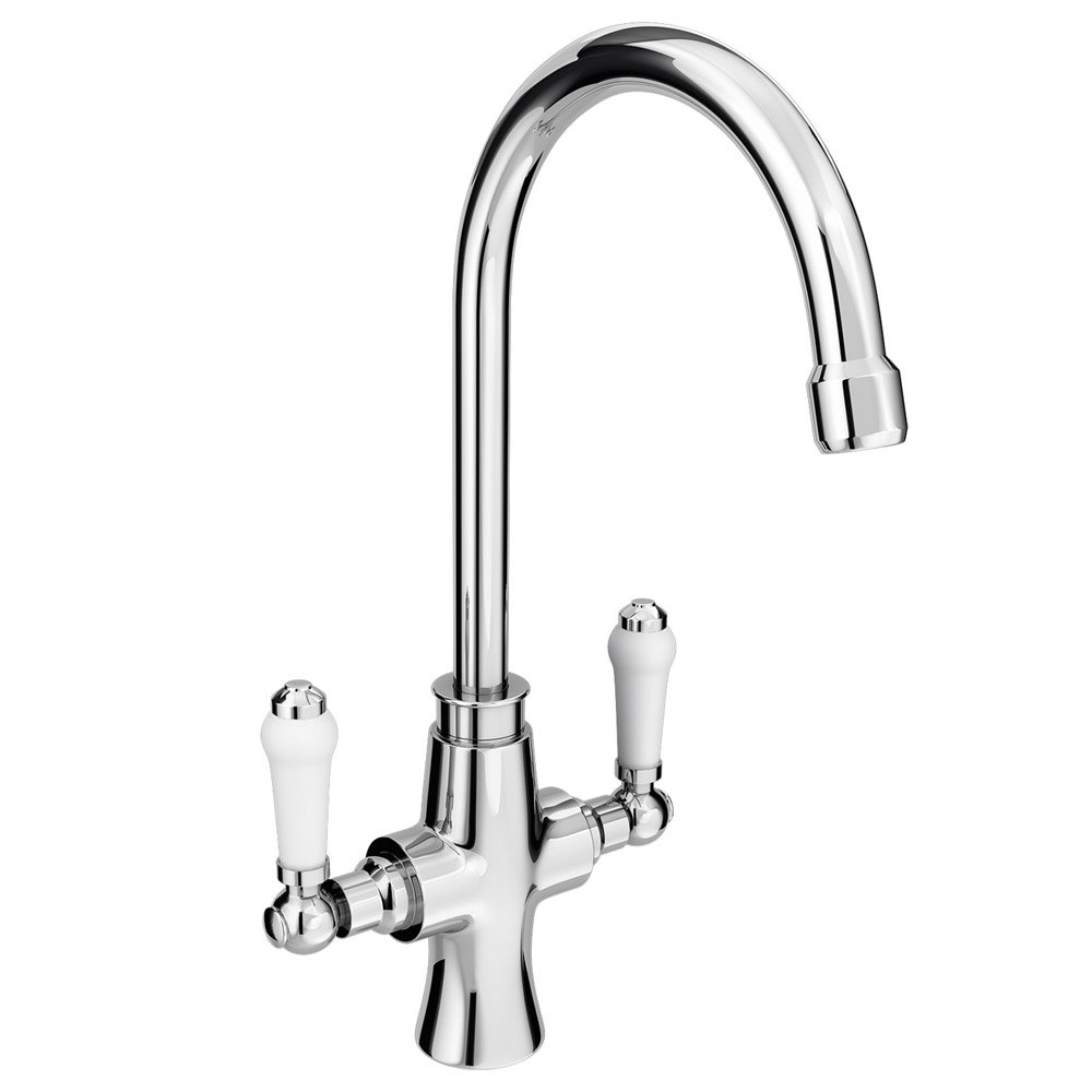 Dual Lever Traditional Kitchen Tap lrg