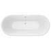 Duke Blue 1695 Double Ended Roll Top Bath w. Ball + Claw Leg Set profile small image view 3 