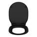Ideal Standard Connect Air Silk Black Soft Close Slim Toilet Seat & Cover profile small image view 4 