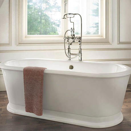 Burlington London 1800 X 850mm Round Soaking Tub E18