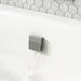 Nuie - Square Slimline Freeflow Bath Filler - E317 profile small image view 3 