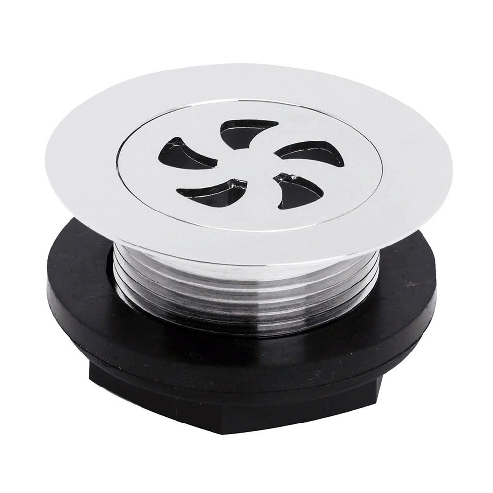 Nuie Easy Clean Shower Tray Waste Chrome E385 at Victorian Plumbing UK