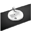 Ideal Standard Connect Sphere 1TH Inset Countertop Basin profile small image view 1 