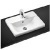 Ideal Standard Connect Cube 1TH Inset Countertop Basin profile small image view 1 