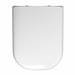 Twyford E500 Round Wall Hung Toilet profile small image view 2 