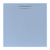 JT Evolved 25mm Square Shower Tray - Pastel Blue profile small image view 1 