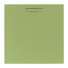 JT Evolved 25mm Square Shower Tray - Sage Green profile small image view 1 