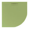 JT Evolved 25mm Quadrant Shower Tray - Sage Green profile small image view 1 