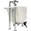 Hudson Reed Luxury Roll Top Bath Pack - Chrome - EA368 profile small image view 2 